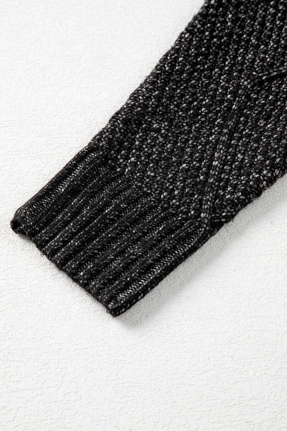 Cable Knit Drop Shoulder Sweater Dress