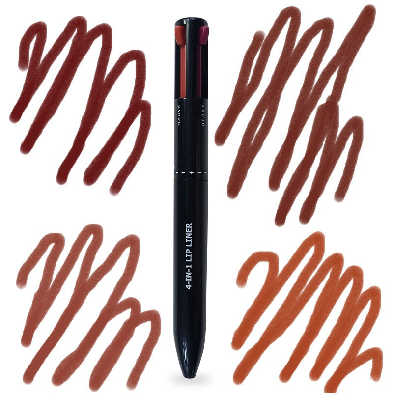 4 in 1 makeup pen 4 in 1 makeup pen 4 color lip liner lipstick 4in1 makeup pen