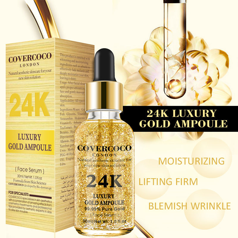 24K Facial Complexion Brightening Moisturizing Serum