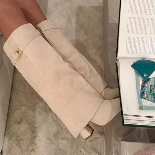 Monroe Metal Buckle Boot