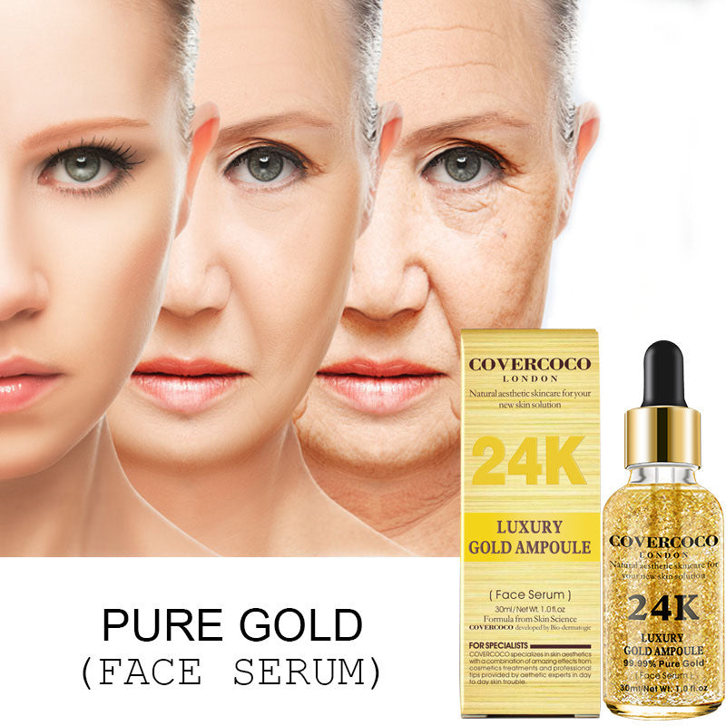 24K Facial Complexion Brightening Moisturizing Serum